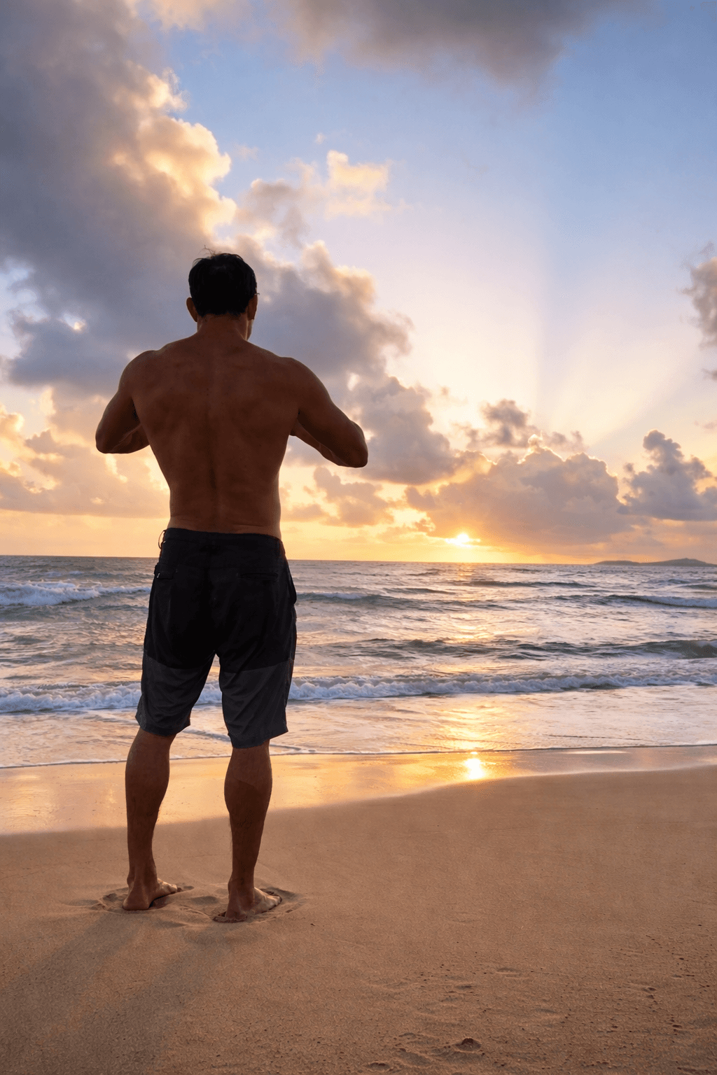 Ryan at the beach